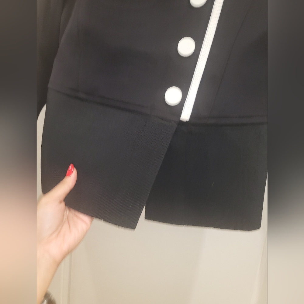 1. NWT PACO RABANNE BIKER JACKET SIZE 36 / SMALL - Picture 4 of 14